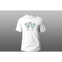 Тениска мъжка бяла