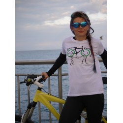 Тениска дамска - бяла