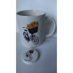 Чаша колело - "Слънчогледи" на Винсент ван Гог 